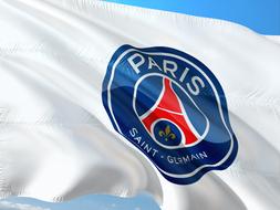 Football paris flag