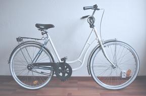 Bike White wall