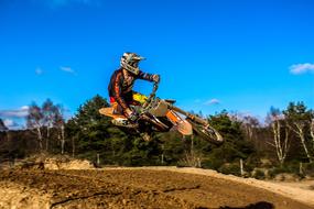 Motocross Sport Dirty jump