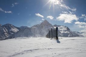 Winter Snow Alpine sun