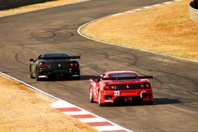 Ferrari Red Black car