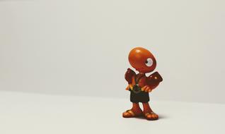 champion, funny figurine