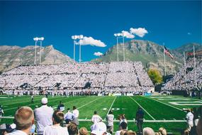 Football Stadium people
