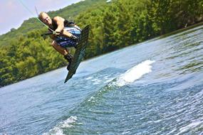 Wakeboard person