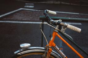 Bicycle orange