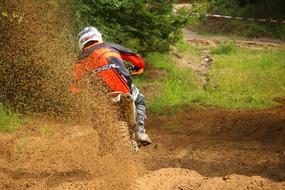 Motocross sand