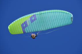 Paragliding Fly Sport blue sky