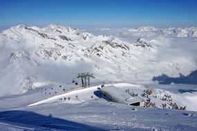 Snow Mountain Winter weather