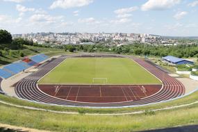 Stadium Sports Summer green grass
