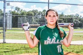 Softball Teen girl