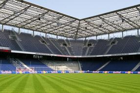 Fc Red Bull Arena Stadium on a sunny day