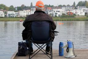 Referee Megaphone on Lake