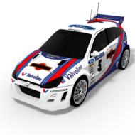 sports racing car number five