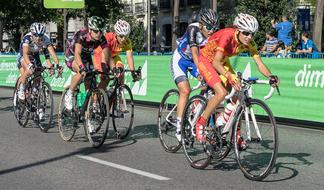 Sport Cyclists Tour in madrid