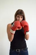 Girl Gloves Sports red