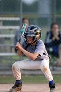 young Baseball Player Batter