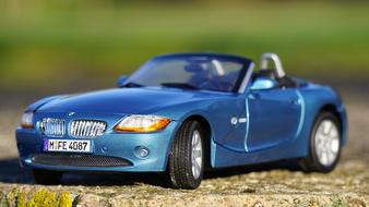 Bmw Model Car blue