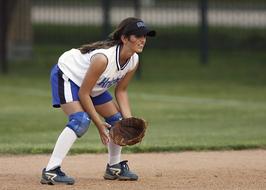 Softball Player Female game