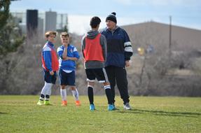 Soccer Coach Football court