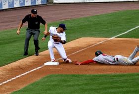 Out Slide in Baseball