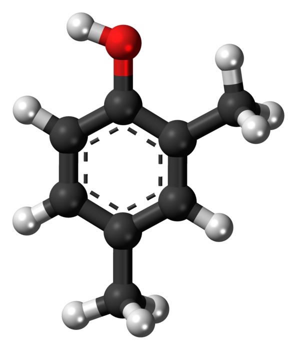 clipart of xylenol aromatic cyclic model