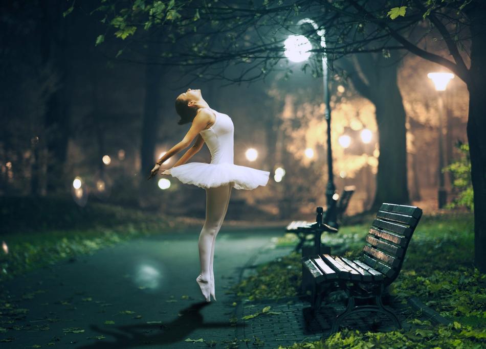 Dancer Urban Landscape