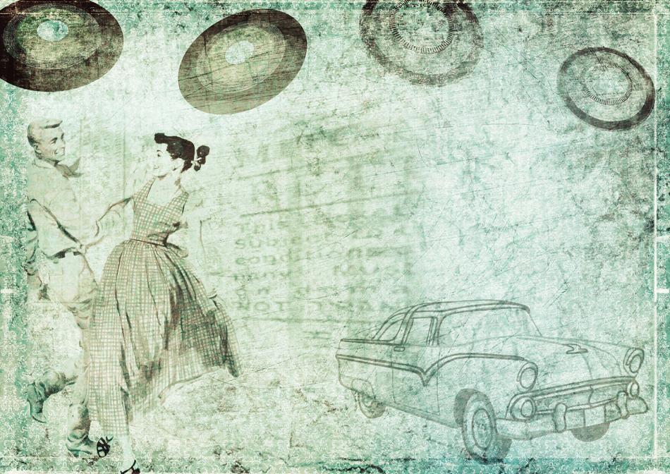 records cadillac dancing drawing