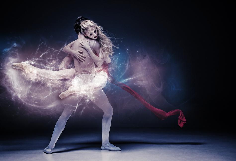 ballet performance, duet