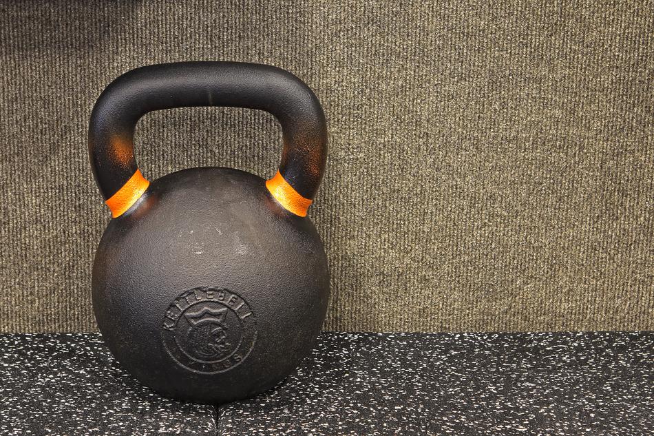 Desktop, kettle bell close up