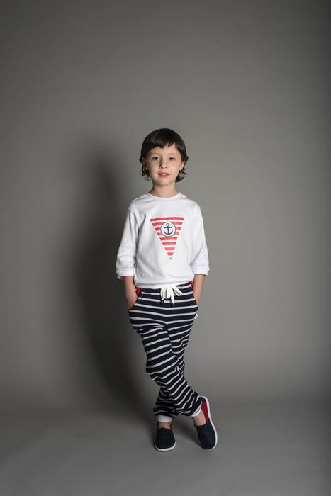 photo of a child in a sports style