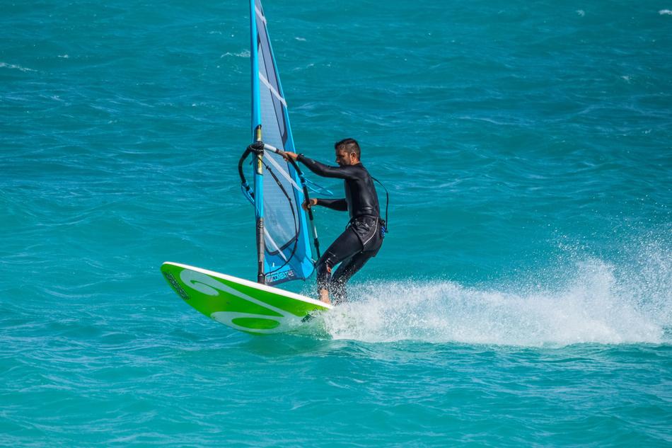 Windsurfing Surfer