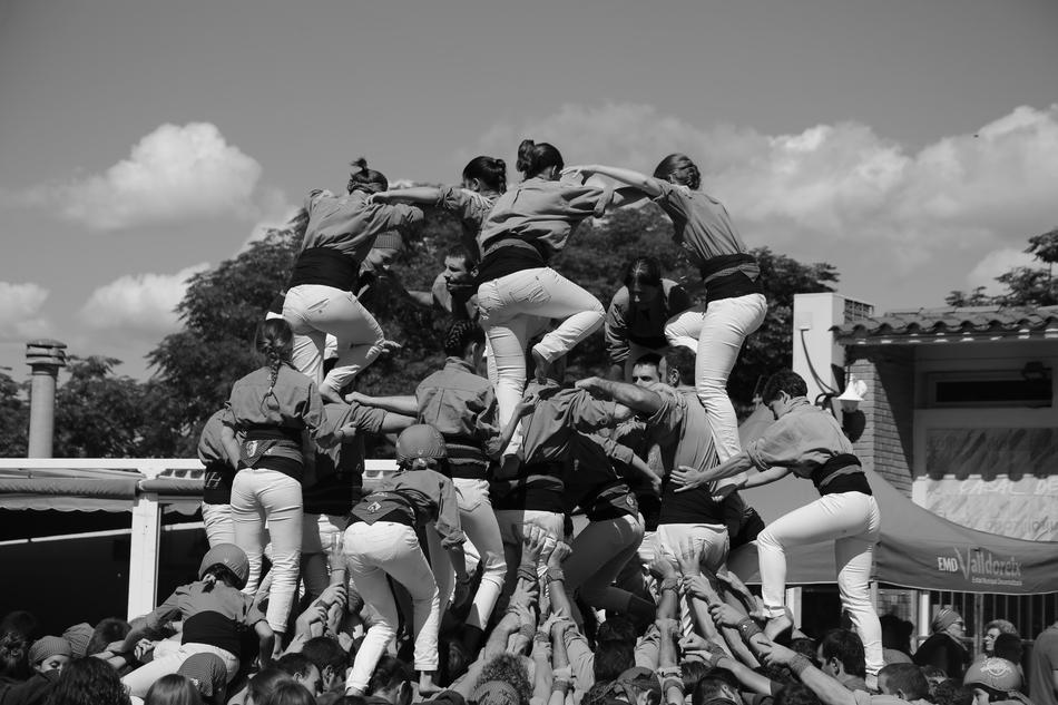 human tower castell