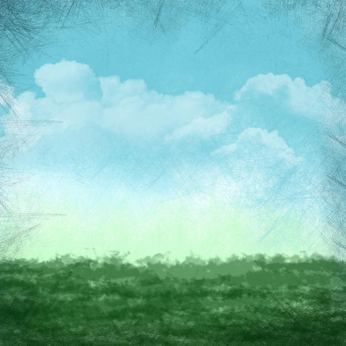 clipart of the background with peaceful landscape