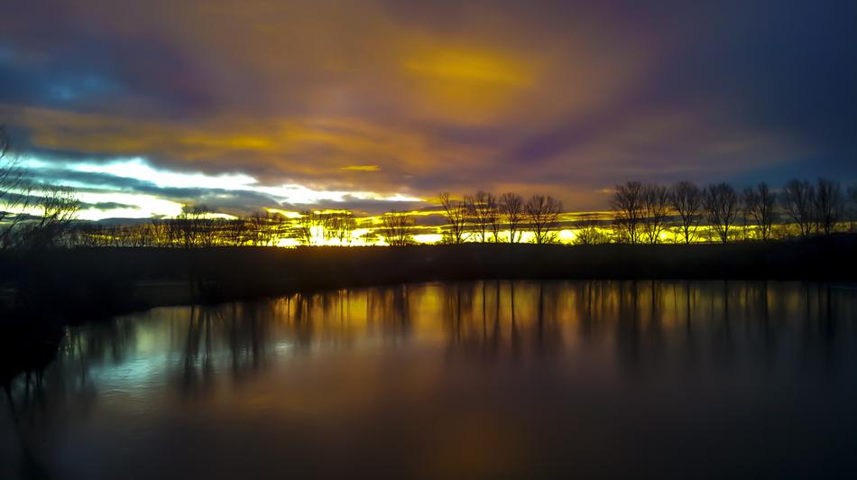 Sunrise Winter Cold