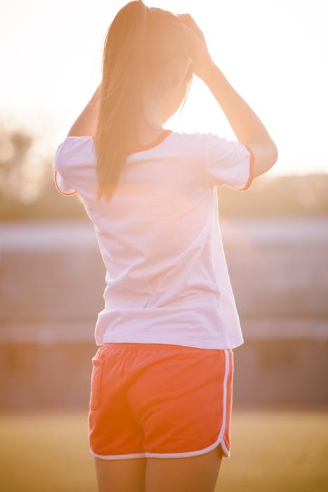 Portrait Sunset Beauty