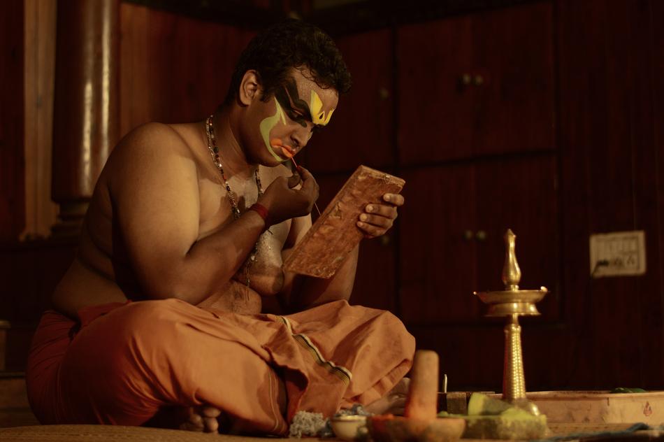 Kathakali Makeup Kerela