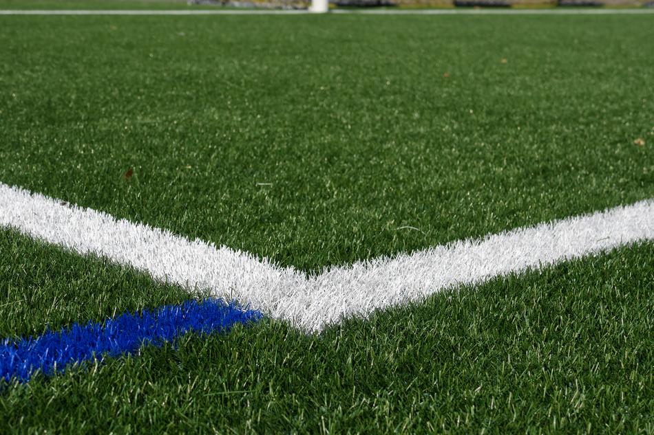 penalty area on the football field
