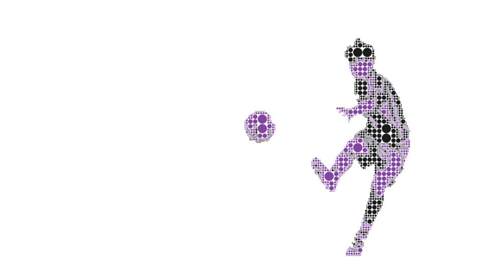football player silhouette in pictogram