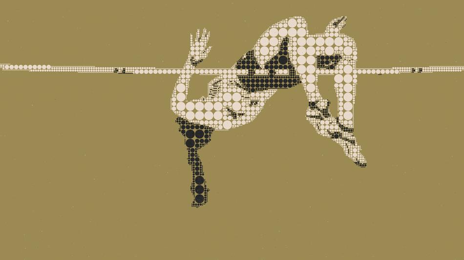 clipart of athletics high jump sport