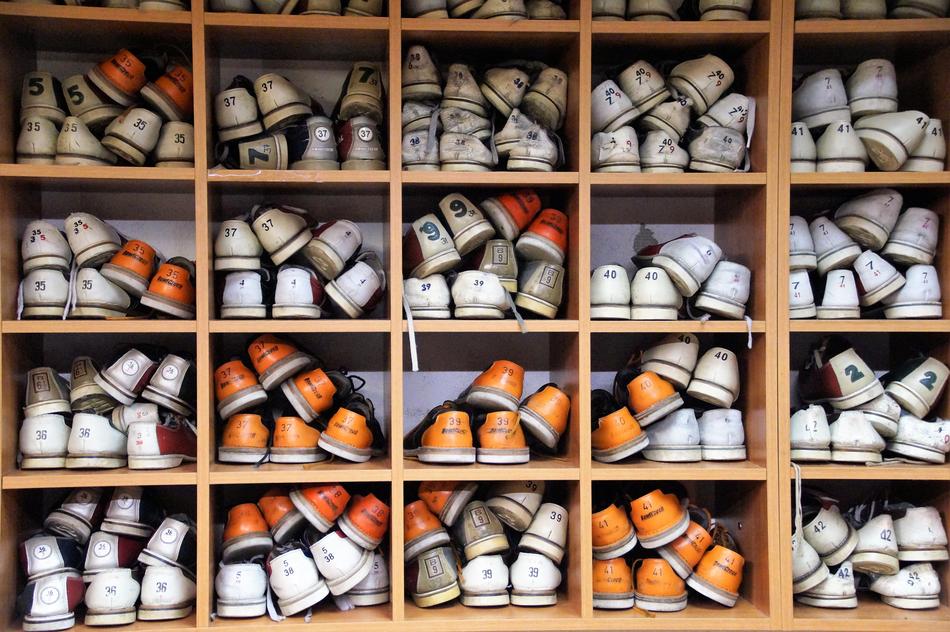 Bowling Shoes boxes