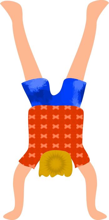 man standing in his arms as an illustration