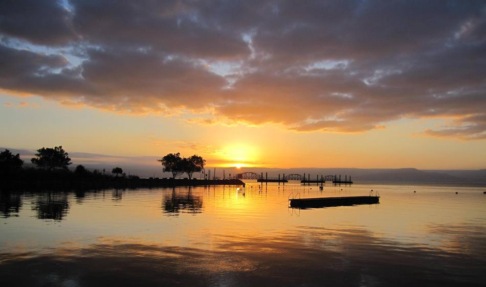 Israel Sea Sunrise