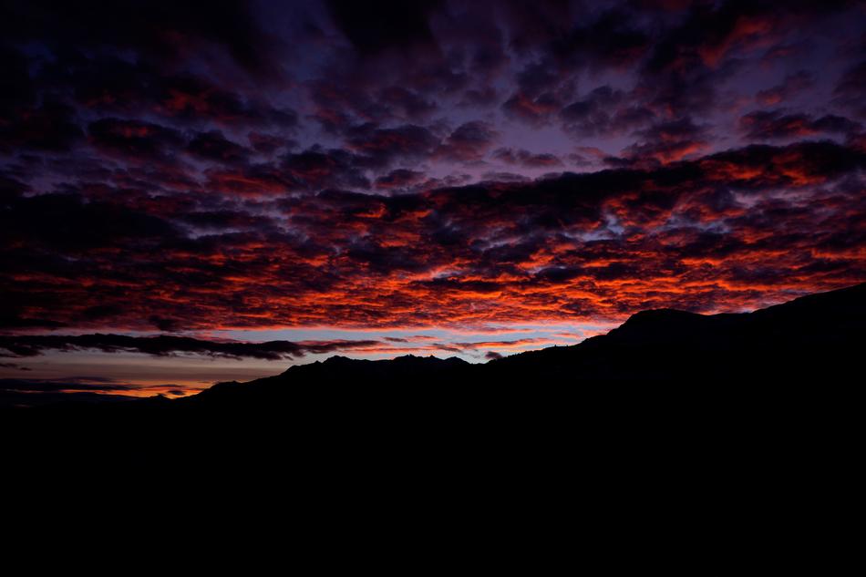 Dramatic Sunrise In The Sky