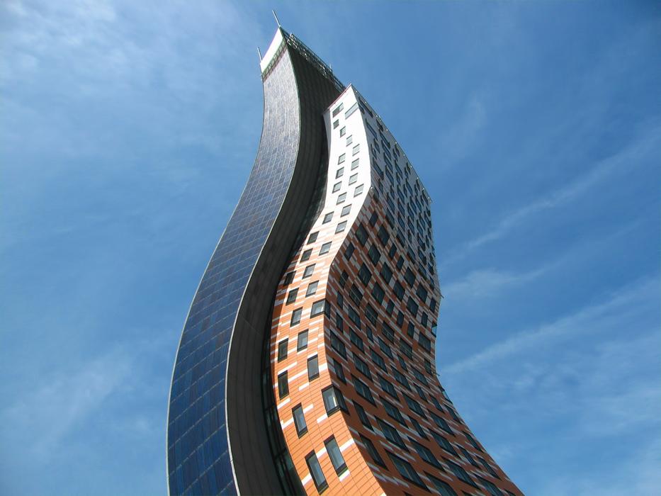 Az-Tower in the city of brno