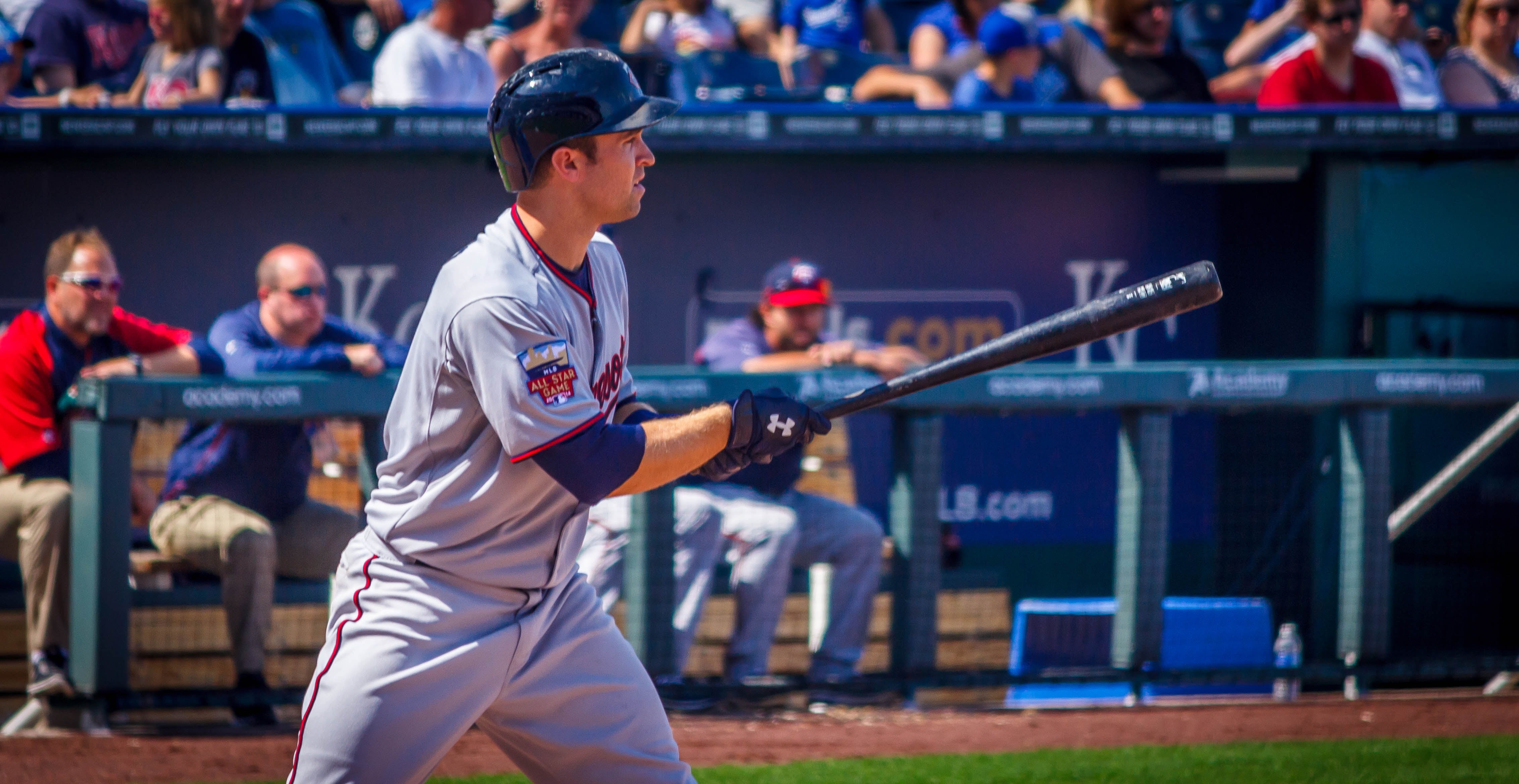 Brian Dozier, Baseball player with bat free image download