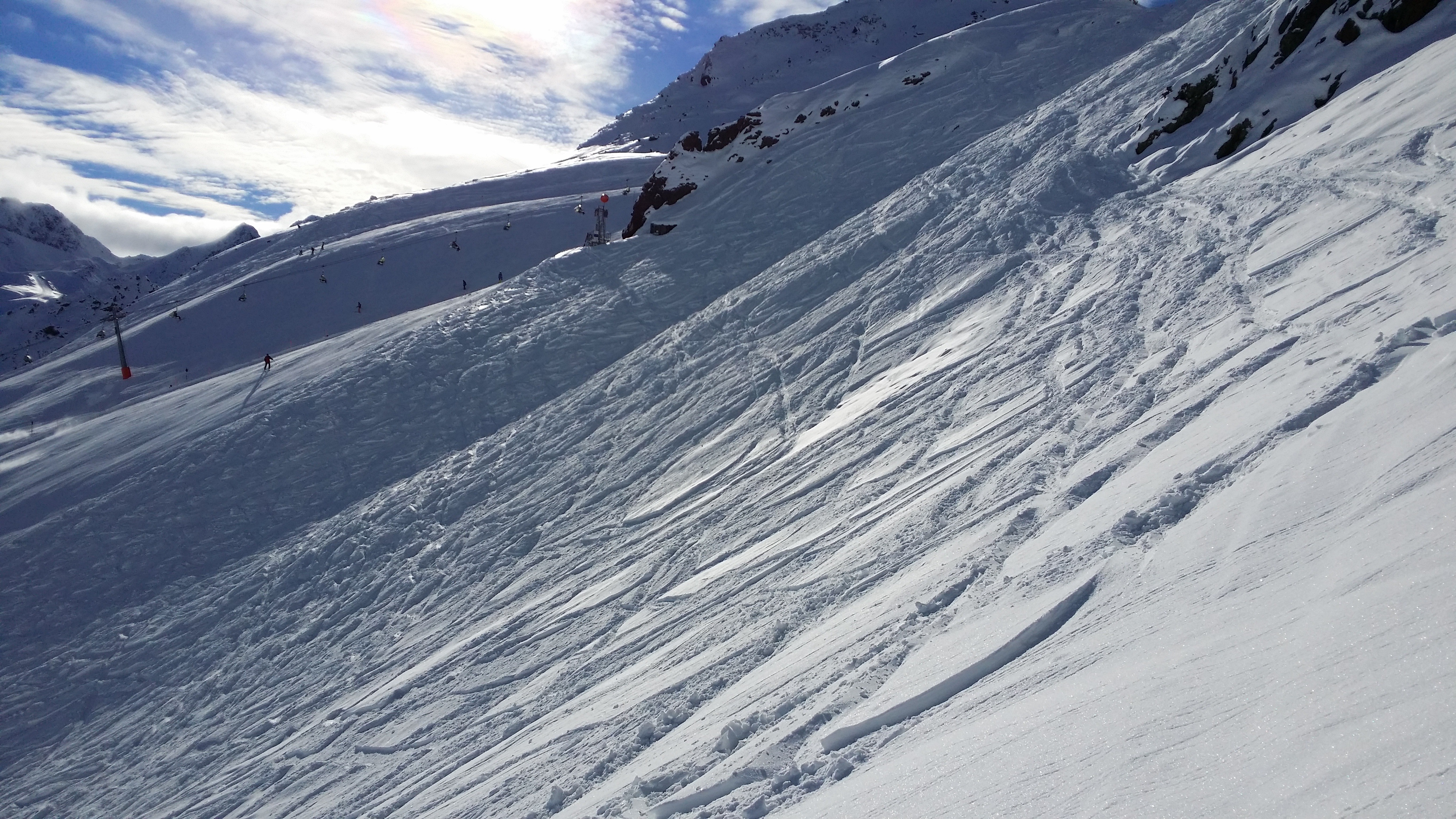 Ski area. Лыжная зона. Горнолыжная трасса значок.