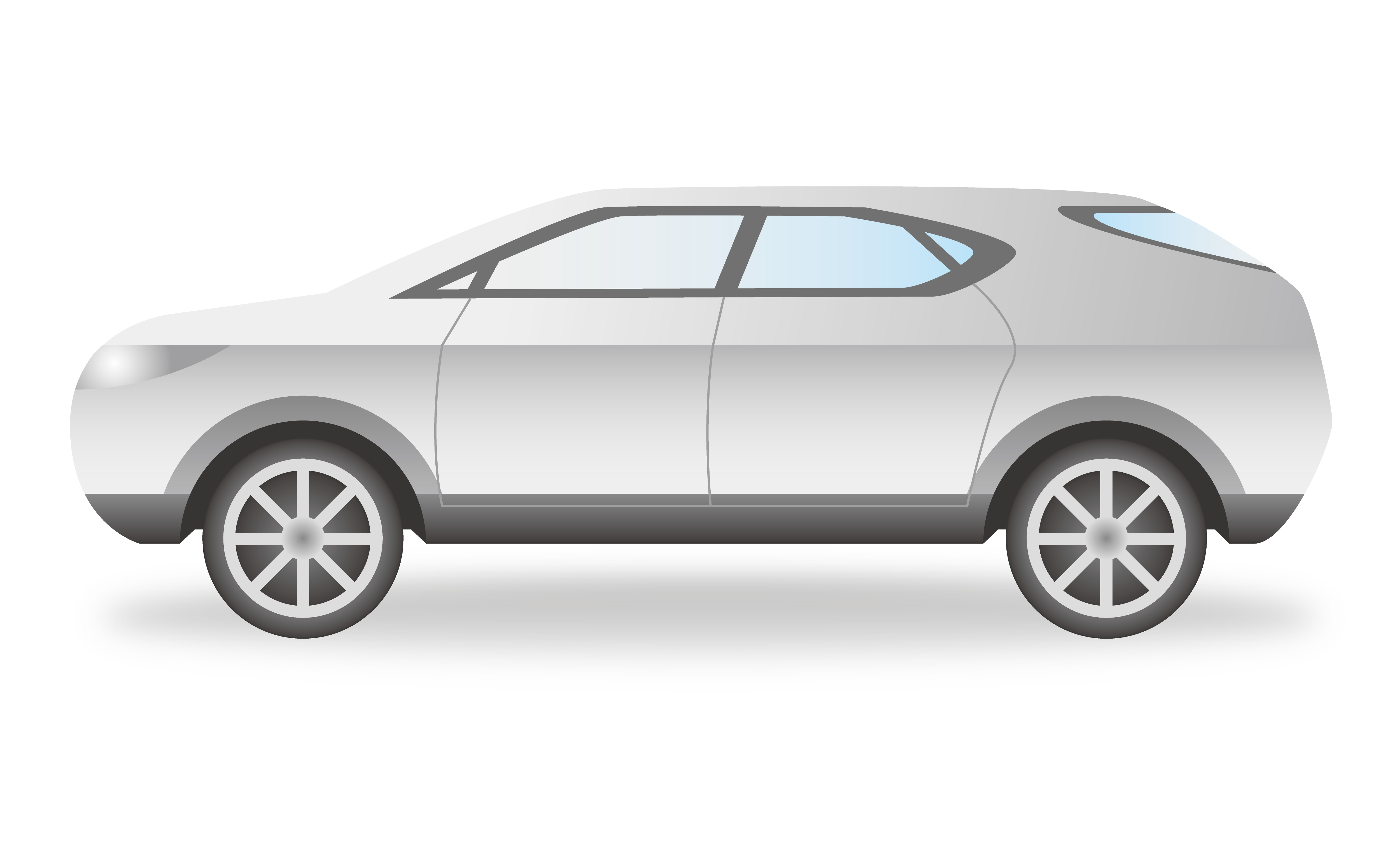 Car Silver Automotive Drawing Free Image Download