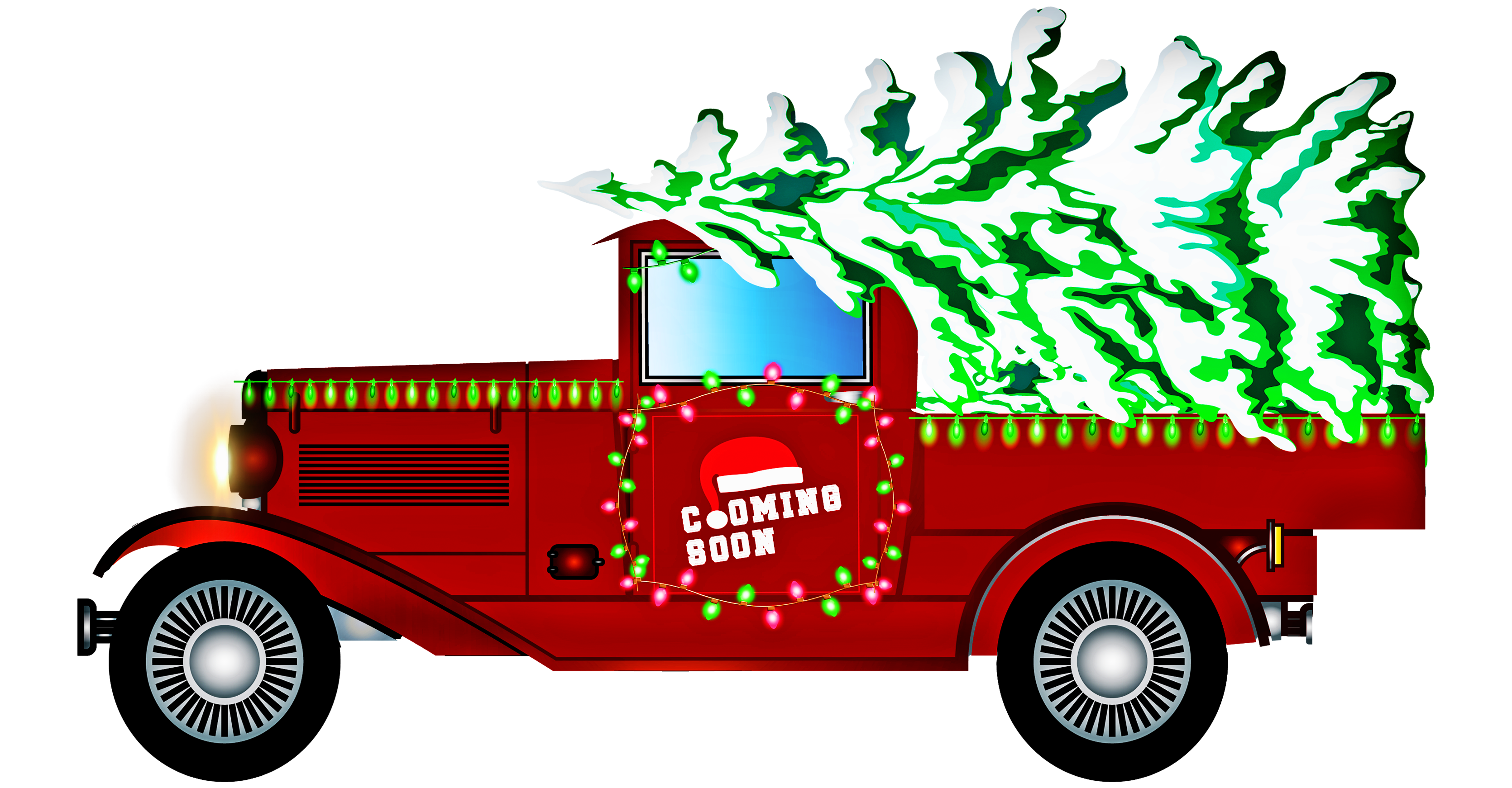 Грузовики деда мороза. Грузовик с подарками. Дед Мороз на грузовике. Фургон Деда Мороза. Транспортное средство Санты.