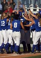 Softball Team Celebration active