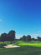 Golf Course Green Lawn landscape